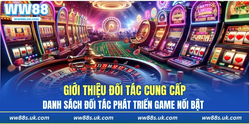 Danh sách đối tác phát triển game nổi bật
